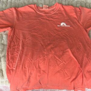 Nature Backs Coral Short Sleeve Tee